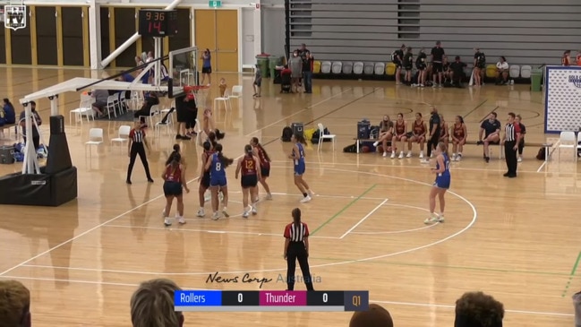 Replay: Basketball Queensland Under-18 State Championships semi-finals – Gold Coast Rollers v Logan Thunder (Div 1 girls)