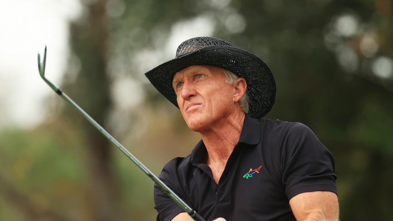 Greg Norman has relived the most painful moments of his career. (Photo by Mike Ehrmann/Getty Images)