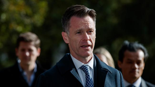 NSW Premier Chris Minns said it was ‘not appropriate’ to swear at members of the public. Picture: NewsWire / Nikki Short