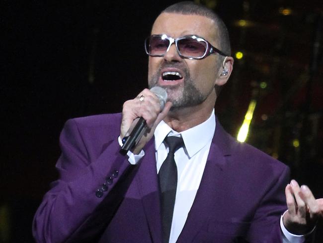 George Michael performs during his Symphonica tour in Vienna, Austria in 2012. Picture: AP