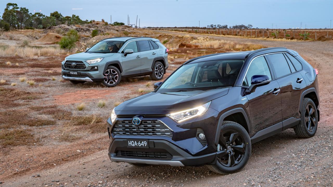 Improved supply of RAV4 models translated to strong sales for Toyota.