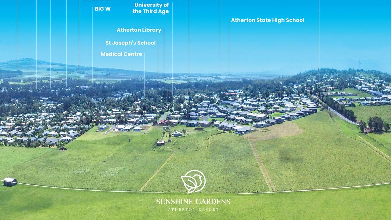 The Sunshine Gardens Atherton Resort is planned for vacant land outside Atherton. Picture: Supplied