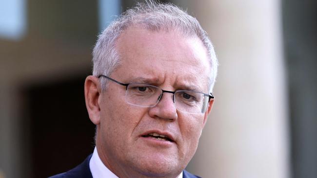 Prime Minister Scott Morrison has proposed a potential site for a Queensland quarantine facility. Picture: Thomas Samson / AFP