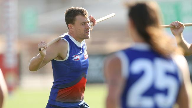 Jack Macrae can’t bust into the Western Bulldogs line-up. Picture: Daniel Pockett/Getty Images