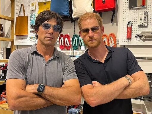 Prince Harry and his friend and polo player Nacho Figueras took time to do some shopping for their families in Tokyo. Picture: Instagram