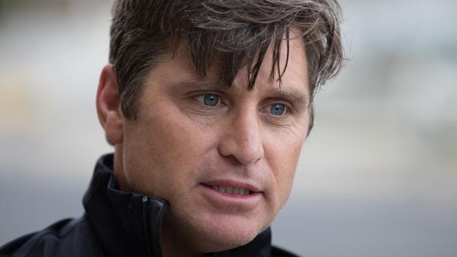 Shane Crawford has quit Nine in favour of rival network Ten. Picture: Grant Wells