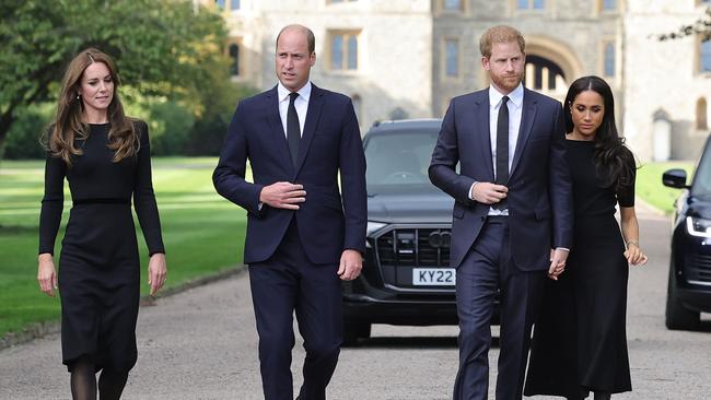 Kate, William, Harry and Meghan are past the point of no return with their relationship. Picture: Chris Jackson/Getty Images