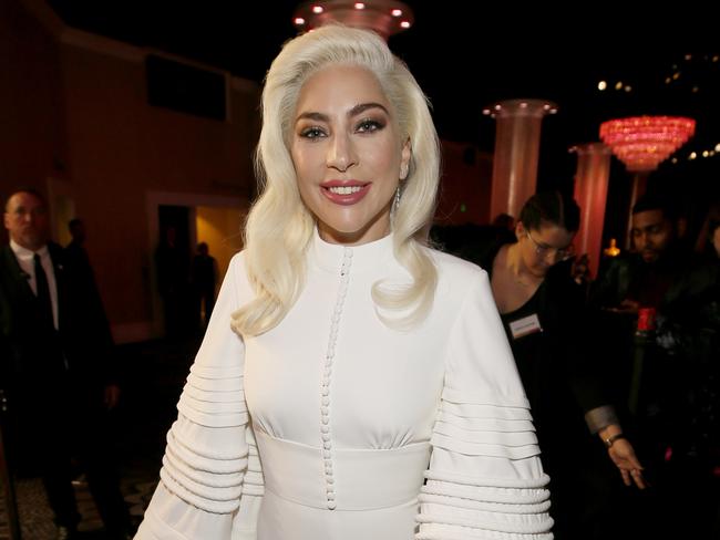 Gaga now brings the glamour to the Grammys when she used to bring the egg. Picture: Danny Moloshok/Invision/AP.