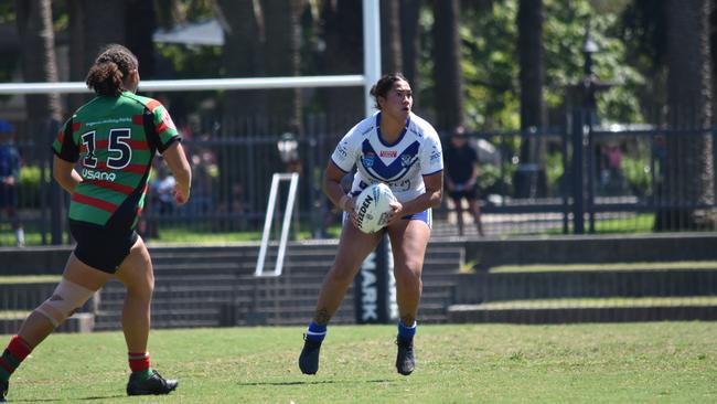 Amelia Pasikala played for the Bulldogs in the Tarsha Gale Cup. Picture: Sean Teuma/NewsLocal.