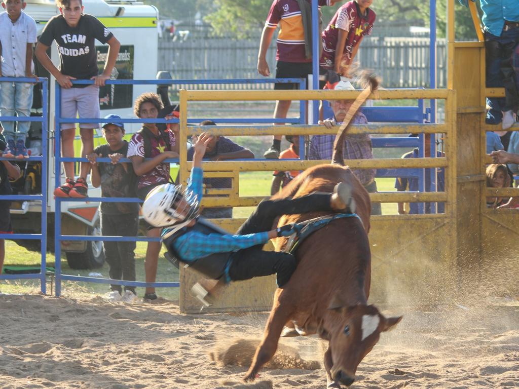 Cherbourg Rodeo, October 15, 2021. Picture: Holly Cormack