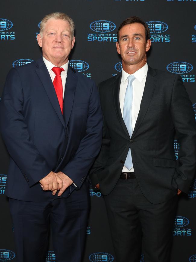 Channel 9’s NRL talent will promote union. Picture: David Swift