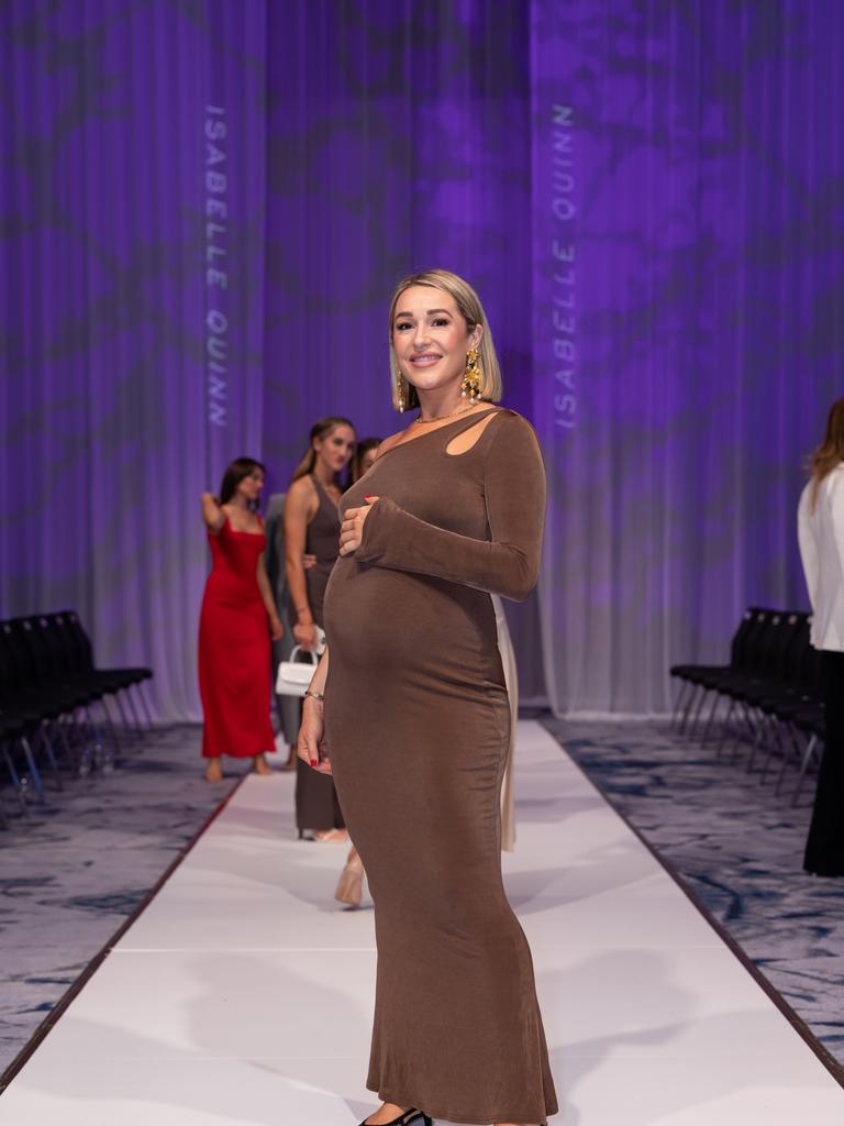 Isabelle Powe at Fuelled by Fashion Porsche luncheon at the Langham Hotel Gold Coast. Photo: Celeste Humphrey