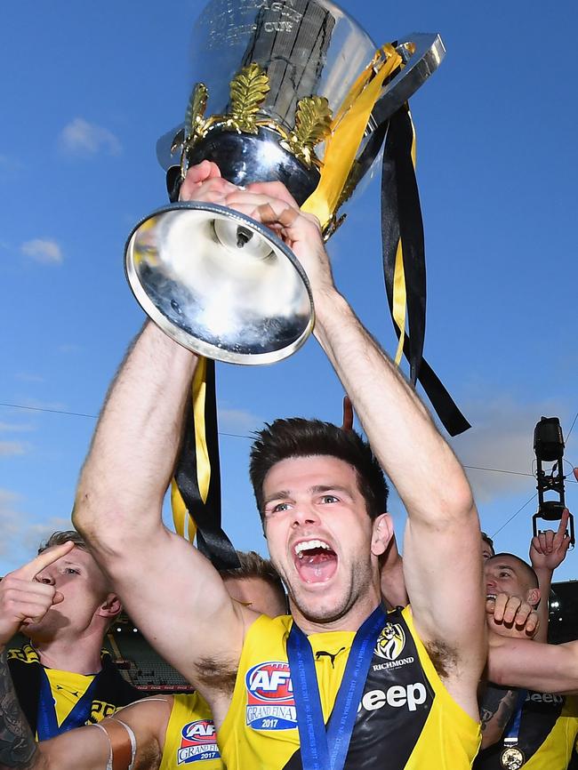 Cotchin and Richmond had the last laugh. Picture: Getty