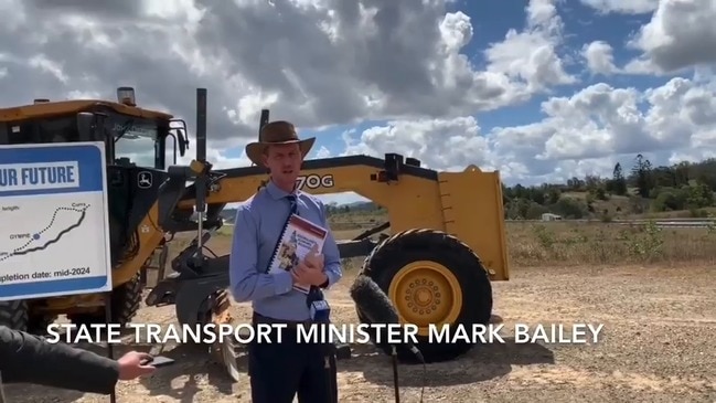 MP Llew O'Brien, Minister Mark Bailey clash again over two-lane Tiaro Bypass