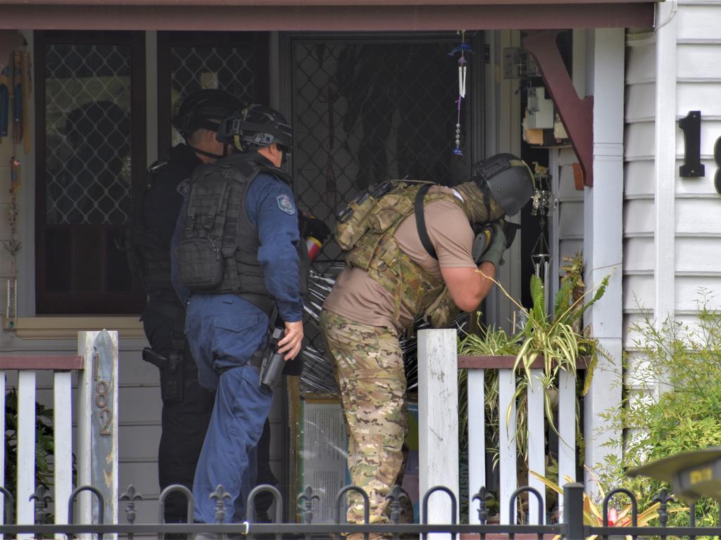 A man was arrested after a stand-off with police in Grafton throughout the morning of Sunday, 20th September, 2020.