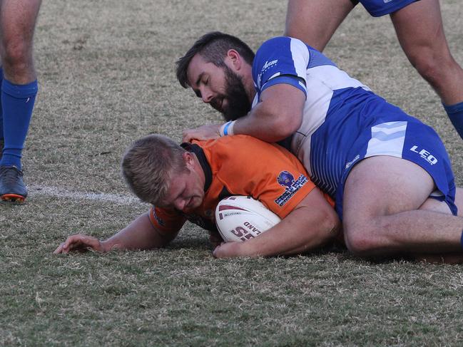 Prop Luke Polson in action last season. Picture: Mike Batterham