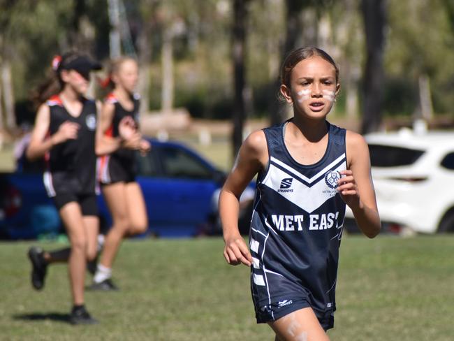 Queensland Representative School Sport state 10-12 years touch championships, Wide Bay versus Met East at Cyril Connell Fields, Rockhampton, on June 7, 2024.