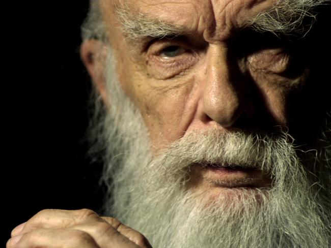 James Randi in An Honest Liar, for An Evening With James Randi tour in December 2014