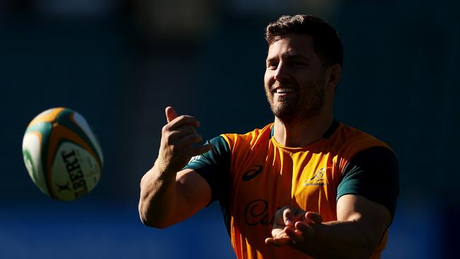 A head knock at training has sidelined Wallabies hooker David Porecki. Picture: Mark Kolbe/Getty Images