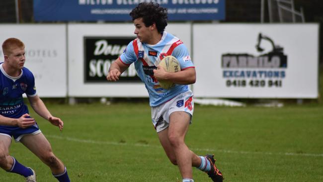 Reece Manasseh of the Milton Ulladulla Bulldogs U18s. Picture: Supplied