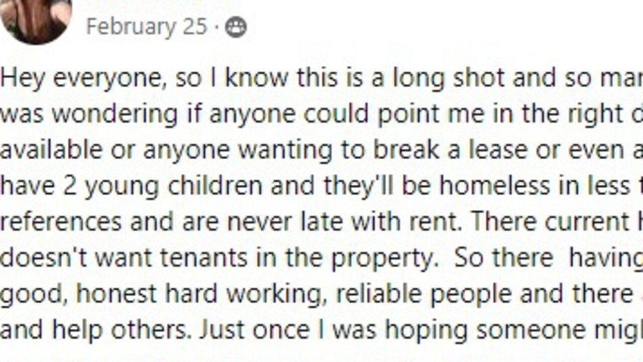 Bundaberg locals are posting to Facebook every day asking for help.