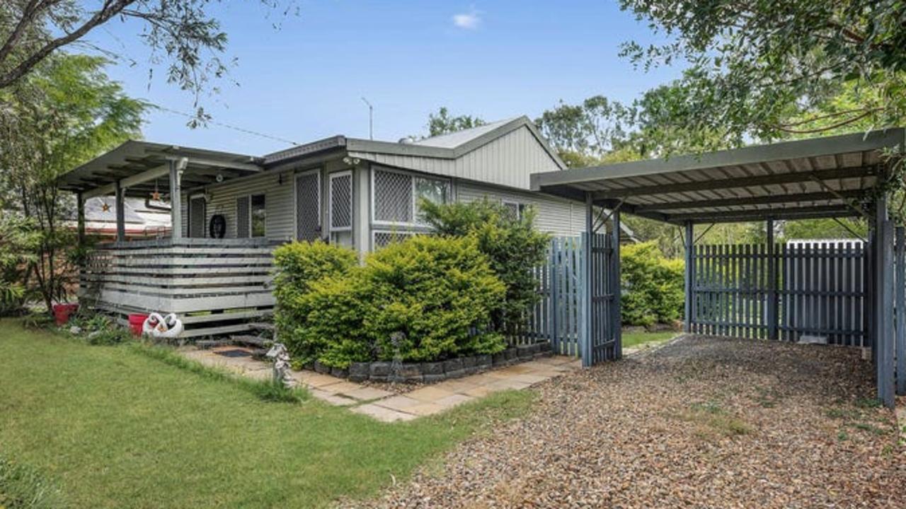 This two-bedroom house at 27 Sutton Street, Churchill, is on the market for offers over $299,000.