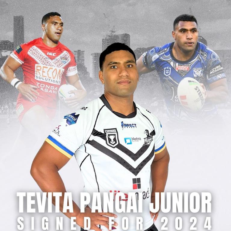 Tevita Pangai Jr is returning to rugby league.