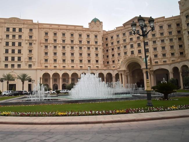 Saudi Arabia’s Ritz-Carlton will reopen next month after royals and government officials were detained here as part of an anti-corruption purge. Picture: Giuseppe Cacace/AFP