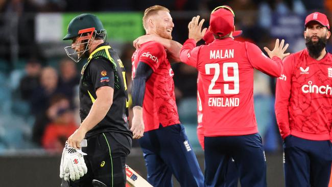 Aaron Finch is feeling good despite a golden duck against England.