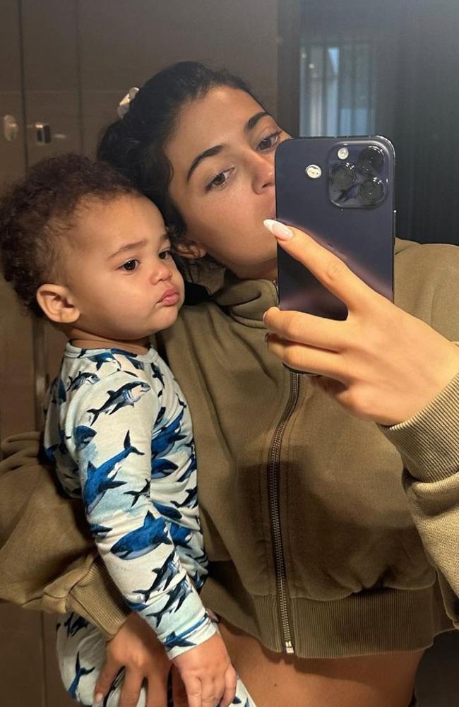 Kylie Jenner has finally introduced her son, Aire, to the world.