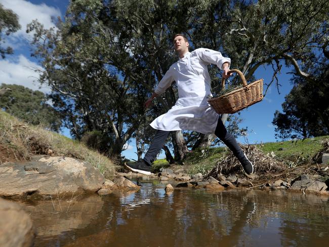 Hentley Farm’s executive chef Lachlan Colwill