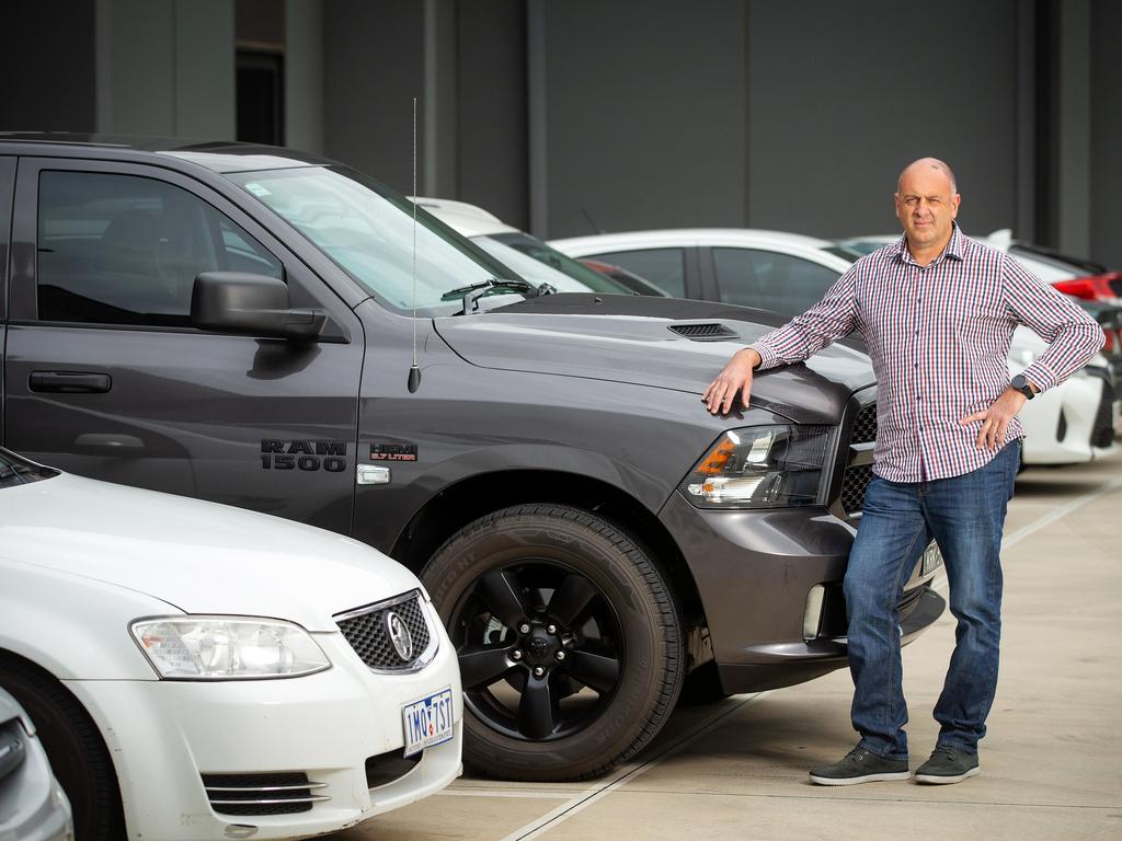 Cars dubbed ‘Yank Tanks’ due to their size and thirst for fuel, are booming in popularity. Picture: Mark Stewart