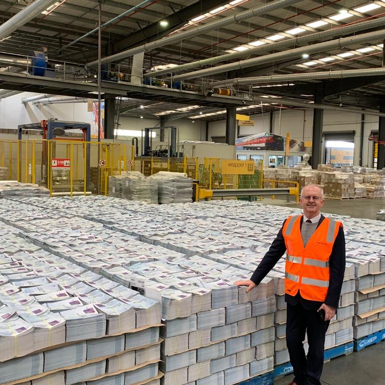 Millions of referendum booklets have been printed ahead of polling day. Picture: supplied