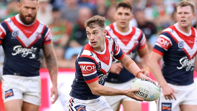 Sam Walker is happy at the Roosters. Picture: Mark Kolbe/Getty Images