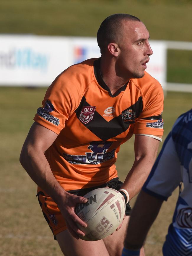 Rugby League Gold Coast semi final between Southport and Tugun. Southport's Drumayne Dayberg- Muir. (Photo/Steve Holland)