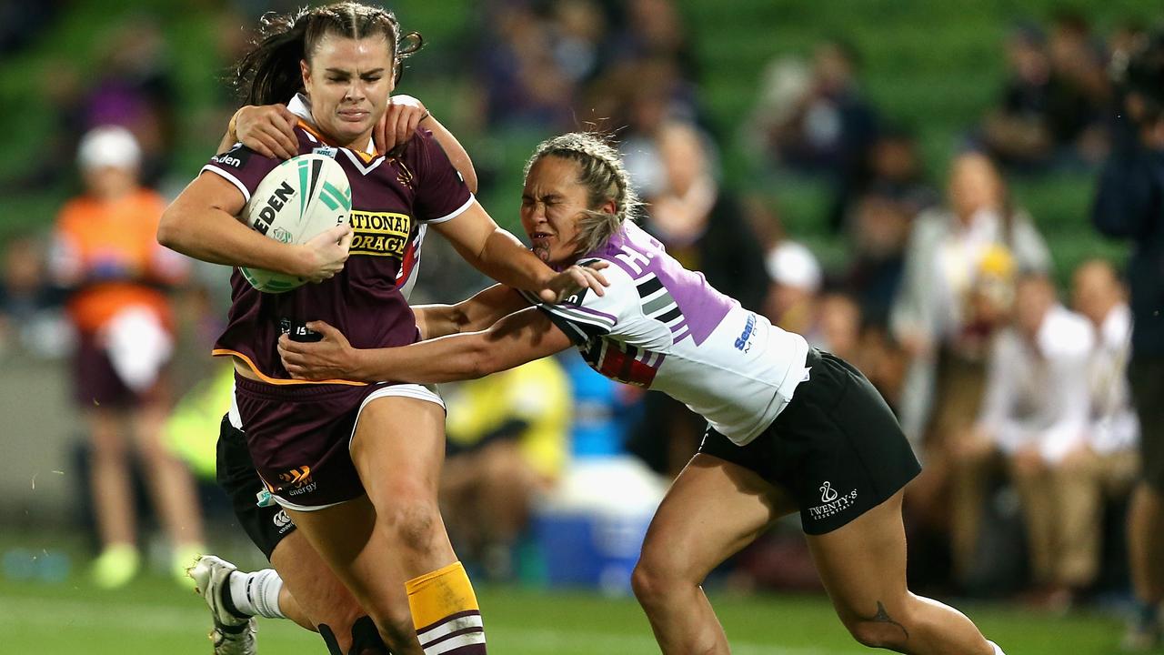 Women's BRISBANE BRONCOS INDIGENOUS POLO, Deep Mars