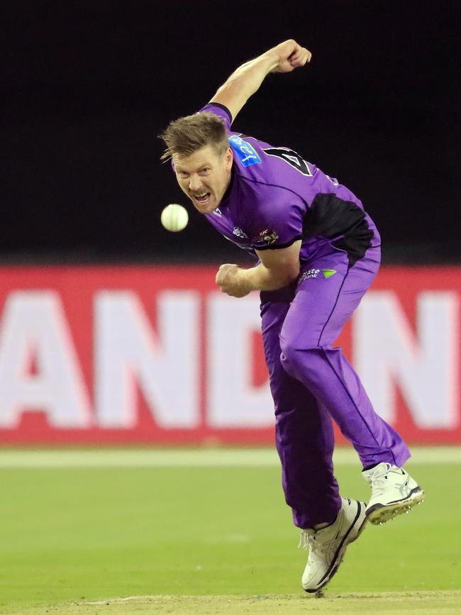 James Faulkner will also be missing from the clash with the Stars. Picture: AAP/ROB BLAKERS