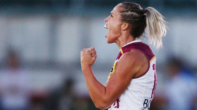 Brisbane forward Kaitlyn Ashmore found some form. Picture: Getty