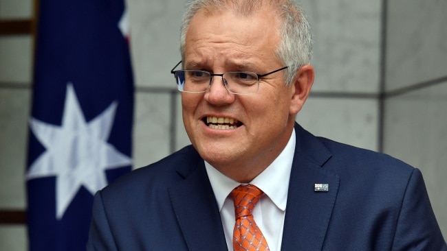Prime Minister Scott Morrison will meet with state and territory leaders to discuss the new variant and reopening of international borders. Picture: Getty Images