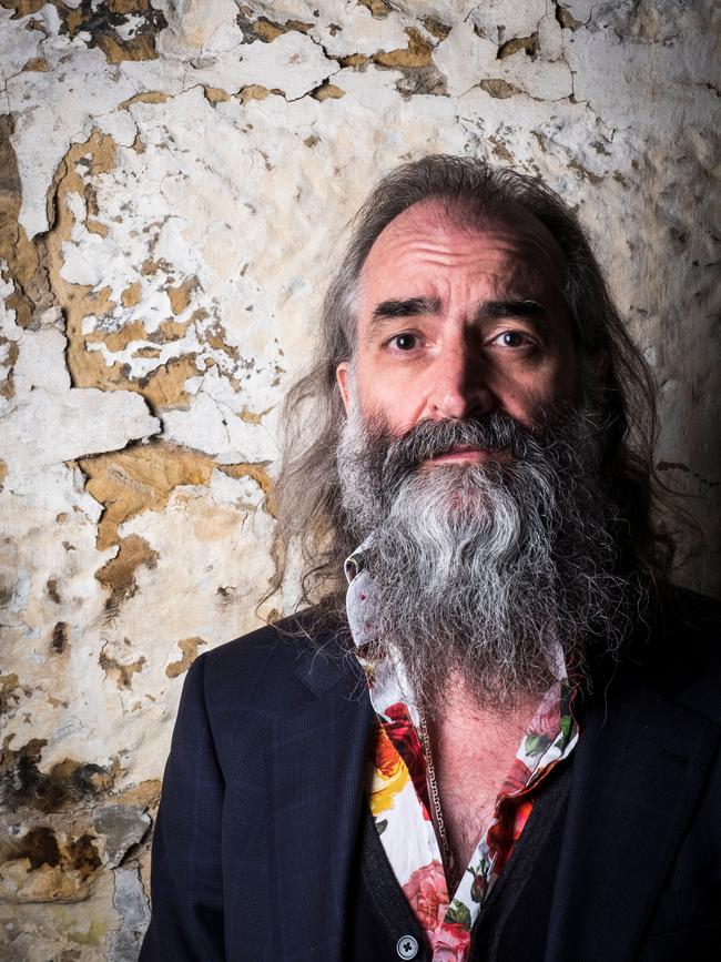 Warren Ellis in Hobart at Dark Mofo festival, June 2019. Picture: Chris Crerar