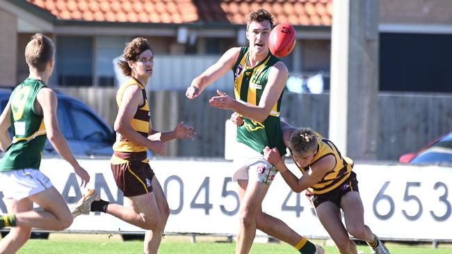 Maroochydore ruckman Nathan Jensen QAFL colts - Aspley Hornets v Maroochydore Saturday July 8, 2023. Picture, John Gass