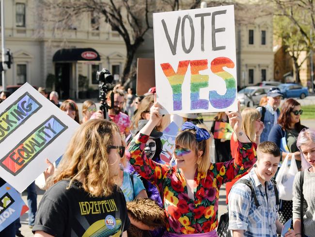 Yes vote campaigns have condemned the violent attack on Mr Abbott. Picture: AAP