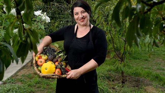 Seasonal garden Cafe owner Silvia Hart is disputing she owes $100,000 for unpaid fruit and vegetables. Picture:  Sam Wundke