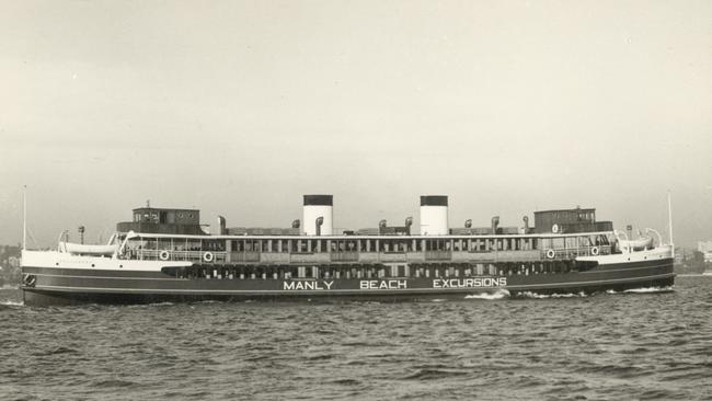 The Manly ferry Bellubera. Photo State Library of NSW