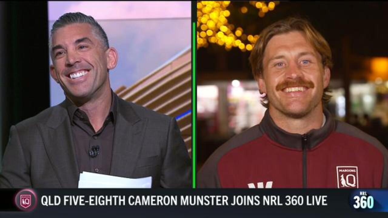 Munster cross leaves panel in stitches!