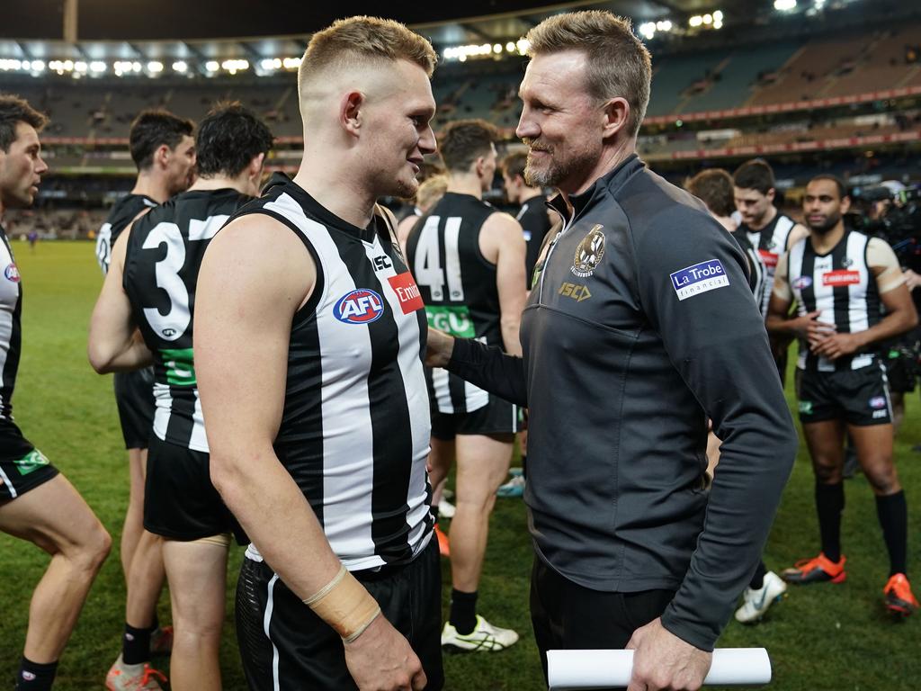 Treloar and Buckley aren’t this close anymore.