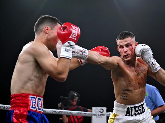 Harry Garide v Charlie Bell. No Limit - Fight Night 14th May 2025 at Horden Pavilion Pictures: No Limit Boxing/Gregg Porteous