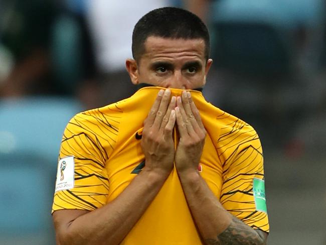 Tim Cahill has played his last World Cup. Picture: Getty