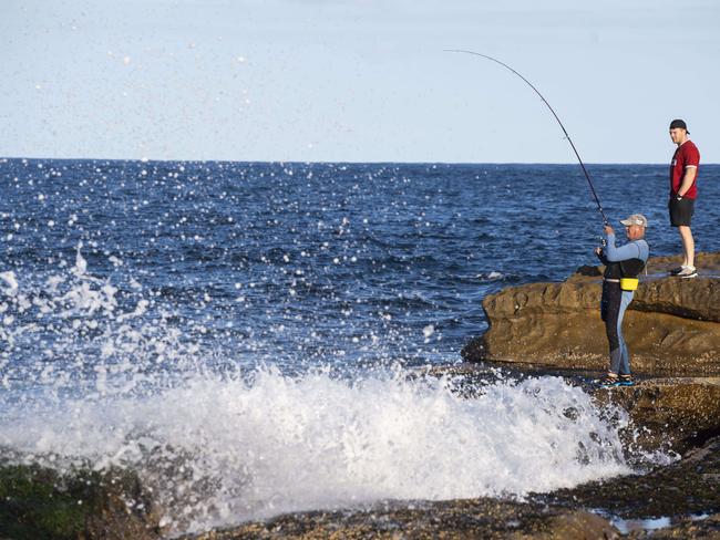 Fishing along the south east coast of Sydney is hugely popular.