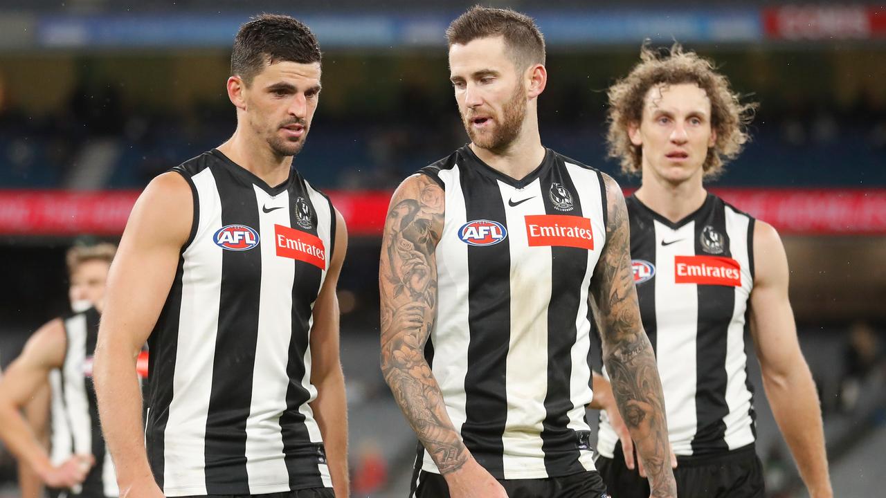 Collingwood was fined $20,000 after an incident last week (Photo by Michael Willson/AFL Photos via Getty Images).